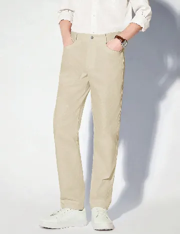 Pantaloni SHEIN, crem