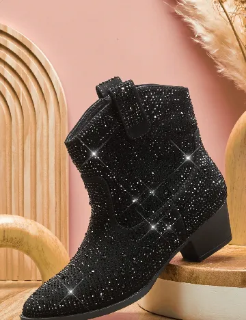 Botine Shein Kids, negru