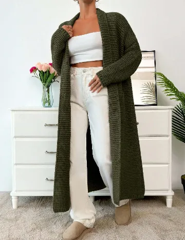 Cardigan SHEIN, verde