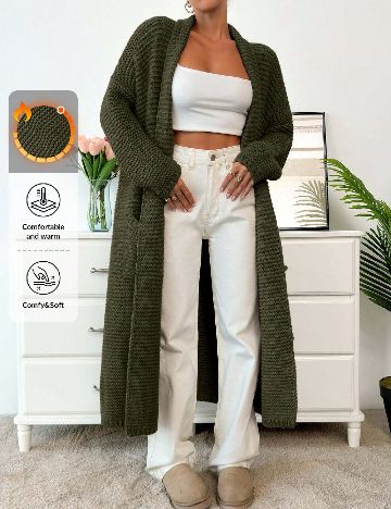 Cardigan SHEIN, verde