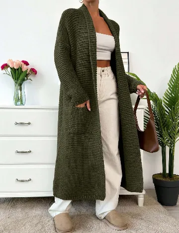 Cardigan SHEIN, verde