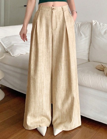 Pantaloni Dazy, galben