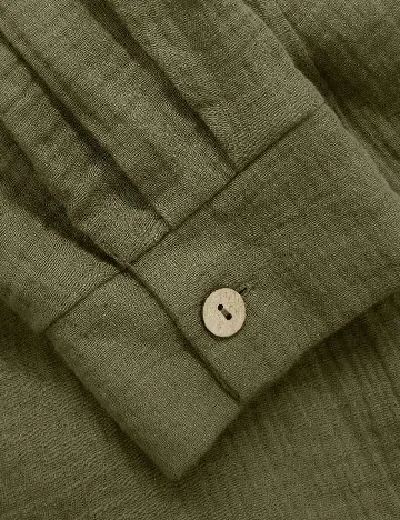 Camasa SHEIN CURVE, verde