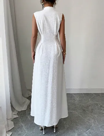 Rochie medie SHEIN, alb