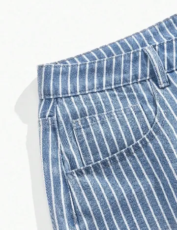 Pantaloni scurti Romwe, albastru