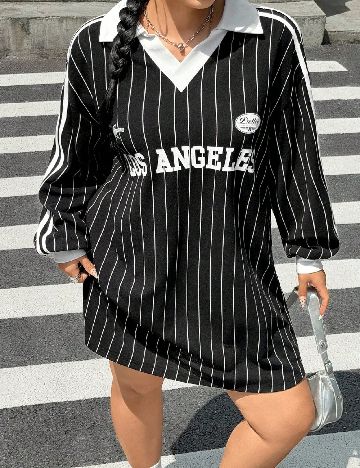 Rochie scurta SHEIN CURVE, negru