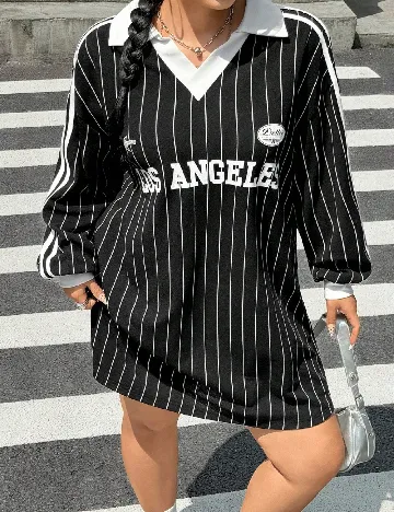 Rochie scurta SHEIN CURVE, negru