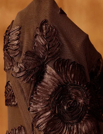 Rochie lunga Anewsta, maro