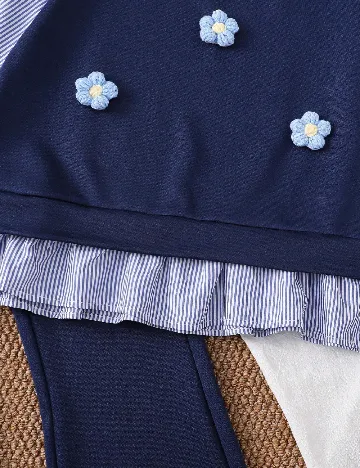 Compleu Shein Kids, bleumarin