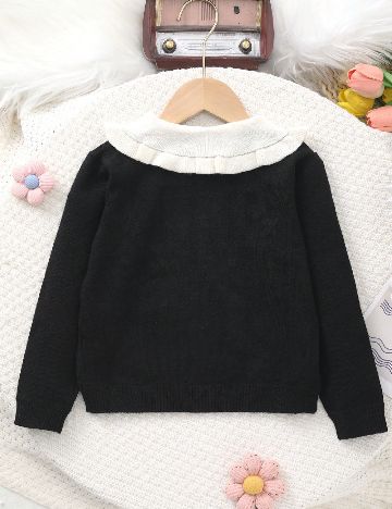 Bluza Shein Kids, negru