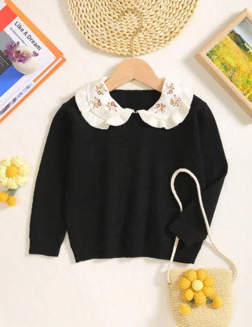 Bluza Shein Kids, negru
