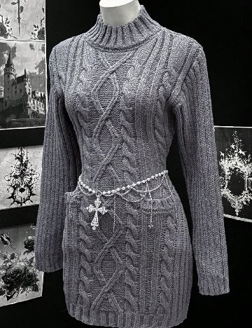 Rochie scurta SHEIN, gri