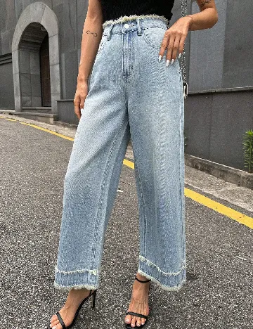 Blugi Dazy, albastru