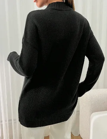 Bluza Oversize SHEIN, negru