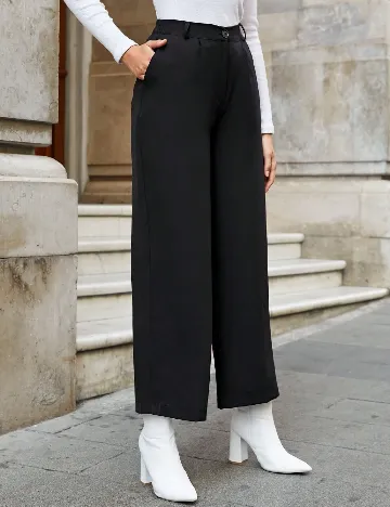 Pantaloni SHEIN, negru