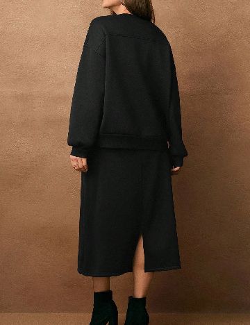 Compleu SHEIN CURVE, negru