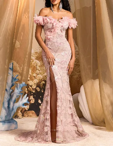 Rochie lunga SHEIN, roz