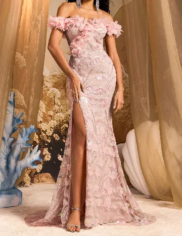 Rochie lunga SHEIN, roz