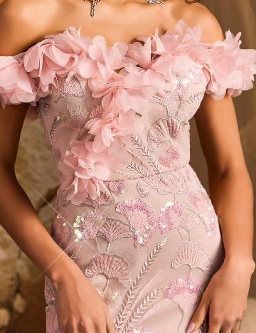 Rochie lunga SHEIN, roz