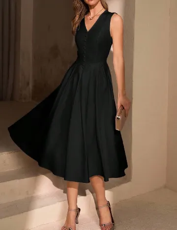 Rochie medie SHEIN, negru