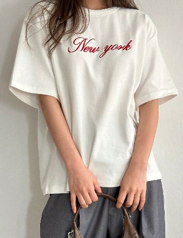 Tricou Oversize Dazy, alb