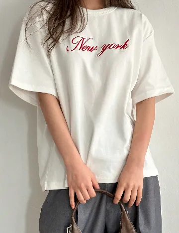 Tricou Oversize Dazy, alb