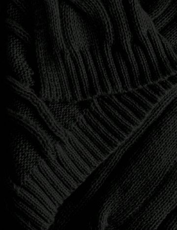 Pulover SHEIN CURVE, negru