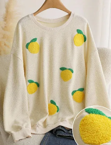 Bluza SHEIN CURVE, crem