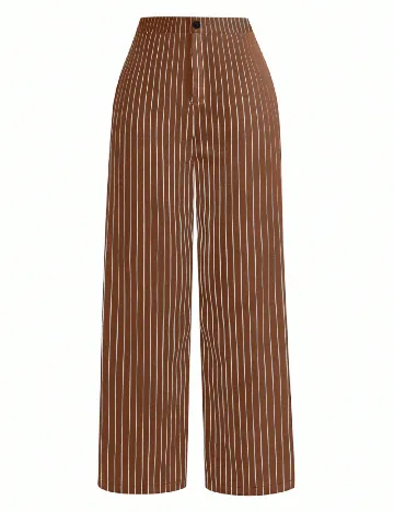 Pantaloni SHEIN, maro