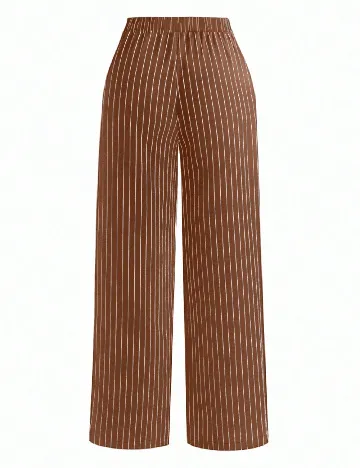 Pantaloni SHEIN, maro