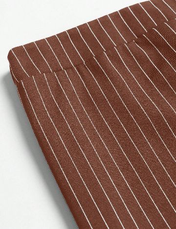 Pantaloni SHEIN, maro