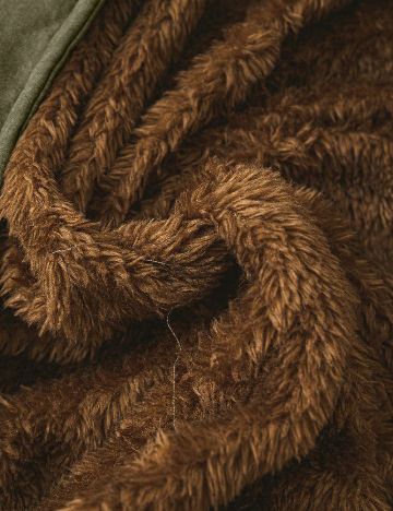 Geaca SHEIN CURVE, verde