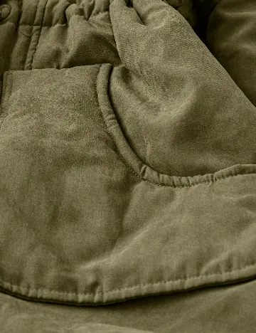 Geaca SHEIN CURVE, verde