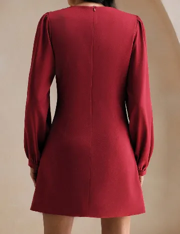 Rochie scurta Anewsta, rosu