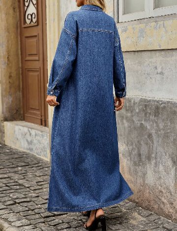 Rochie lunga SHEIN, albastru