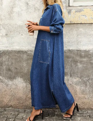 Rochie lunga SHEIN, albastru