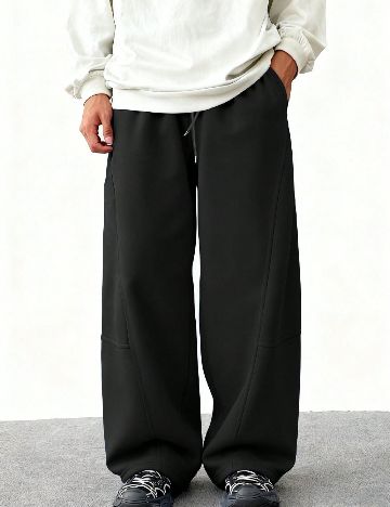 Pantaloni SHEIN, negru