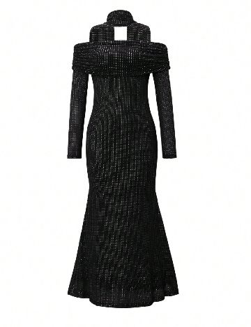 Rochie lunga SHEIN, negru