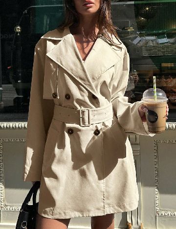 Trench SHEIN, bej