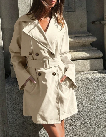 Trench SHEIN, bej