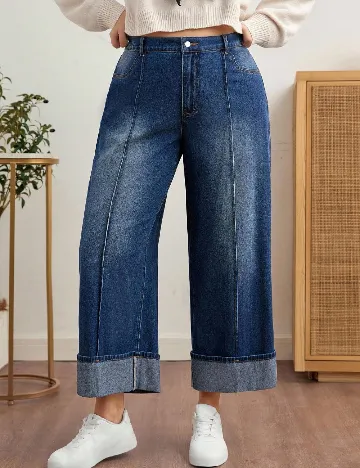 Blugi SHEIN CURVE, albastru