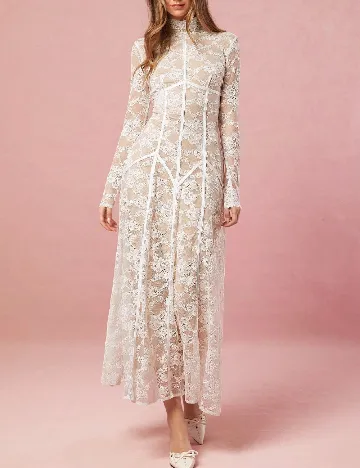 Rochie lunga SHEIN, alb