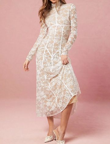 Rochie lunga SHEIN, alb