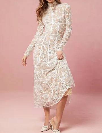 Rochie lunga SHEIN, alb