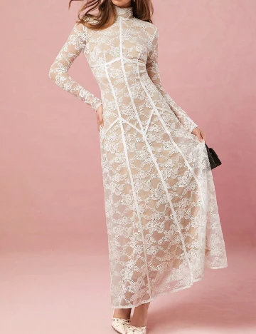 Rochie lunga SHEIN, alb