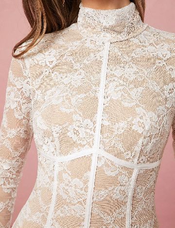 Rochie lunga SHEIN, alb