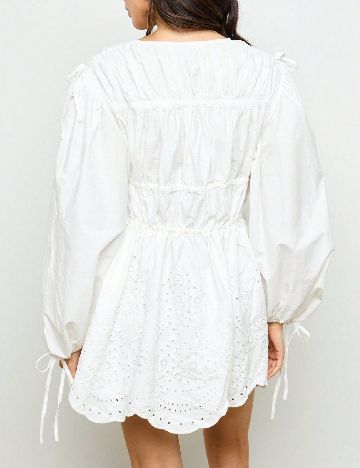 Rochie scurta AiiRZ, alb