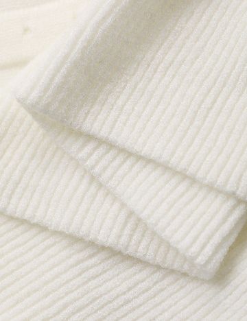 Rochie medie Dazy, ecru