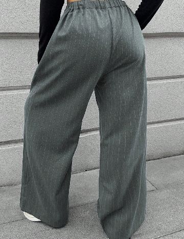 Pantaloni SHEIN CURVE, gri