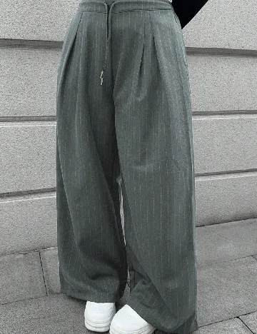 Pantaloni SHEIN CURVE, gri